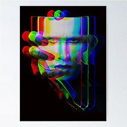 Marilyn Manson - Mirror Reflection The Secrets Within Poster