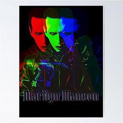 Marilyn Manson Under God Poster