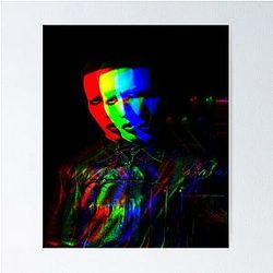 Marilyn Manson - Mirror Reflection The Secrets Within Poster
