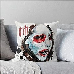 Marilyn Manson The Golden Age Of Grotesque Throw Pillow