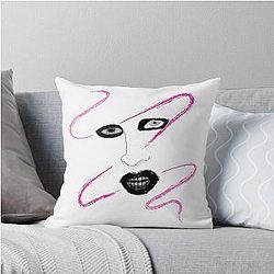 Marilyn Manson Throw Pillow