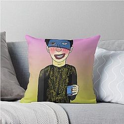 Marilyn Manson Throw Pillow