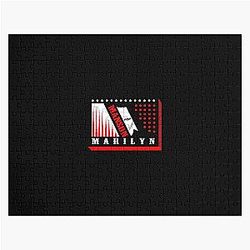 3D Art Marilyn Manson 90s Music Lover Jigsaw Puzzle