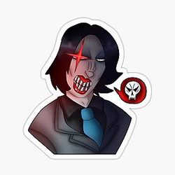 Marilyn Manson fan art The Golden Age Of Grotesque Sticker