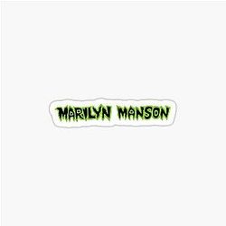 Marilyn Manson Sticker