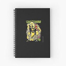 Marilyn Manson Spiral Notebook