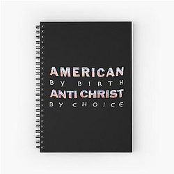 1997 Marilyn Manson The Beautiful People Spiral Notebook