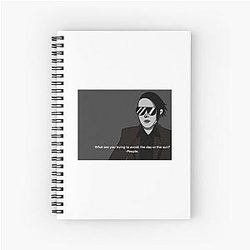Marilyn Manson Spiral Notebook