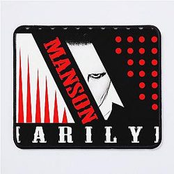 3D Art Marilyn Manson 50s Music Lover Mouse Pad