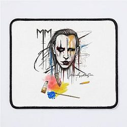 Marilyn Manson Sketch Mouse Pad