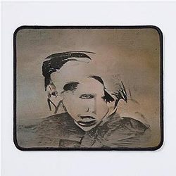 Marilyn Manson Dark Gothic Mouse Pad
