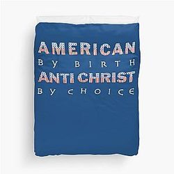 1997 Marilyn Manson The Beautiful People Era American Born the Antichrist Duvet Cover