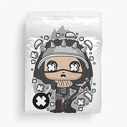 Marilyn Manson Pop Art Duvet Cover