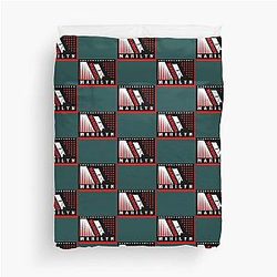 3D Art Marilyn Manson 90s Music Lover Duvet Cover