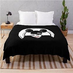 Marilyn Manson Throw Blanket