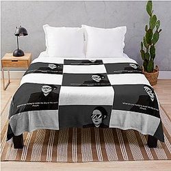 Marilyn Manson throw blanket