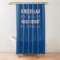 1997 Marilyn Manson The Beautiful People Era American By Birth Antichrist Shower Curtain