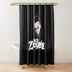 Rob Zombie Marilyn Manson Shower Curtain
