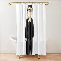 April Marilyn Manson Shower Curtain
