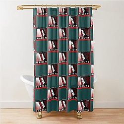 3D Art Marilyn Manson 90s Music Lover Shower Curtain