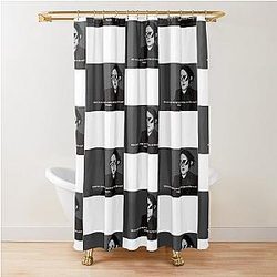 Marilyn Manson Shower Curtain