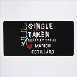 Mentally Dating Marion Cotillard Desk Mat