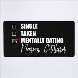 Mentally Dating Marion Cotillard Desk Mat