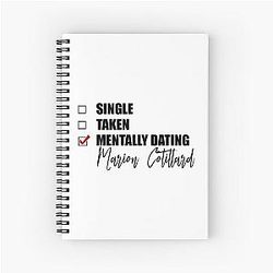 Mentally Dating Marion Cotillard Notebook