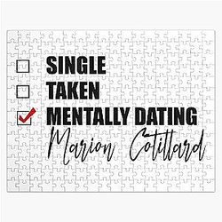 Mentally Dating Marion Cotillard Jigsaw Puzzle