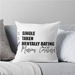 Mentally Dating Marion Cotillard Throw Pillow