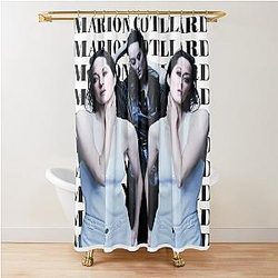 Marion Cotillard French Idol Shower Curtain