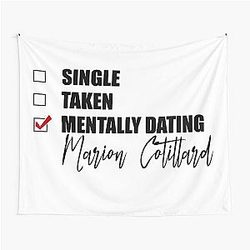 Mentally Dating Marion Cotillard Tapestry