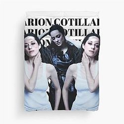 Marion Cotillard French Idol Duvet Cover
