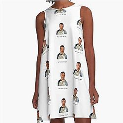What about the Poo? - A-Line Dress - Mark Corrigan quote - Peep Show