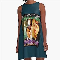 Mark Corrigan 90s A-Line Dress