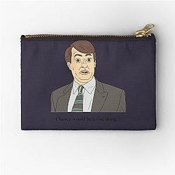 Vintage Photo Peep Show Mark Corrigan Music Fan Zipper Pouch