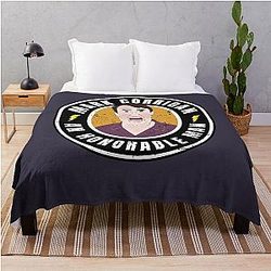 Music Retro Peep Show Funny Graphic Gift Throw Blanket