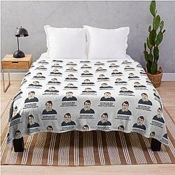 MARK CORRIGAN SOCIAL Throw Blanket