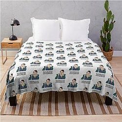 MARK CORRIGAN - Mafia Man Throw Blanket