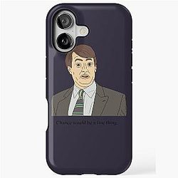 Vintage Photography Peep Show Mark Corrigan Gifts Music Fan iPhone Tough Case