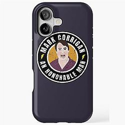 Music Retro Peep Show Mark Corrigan Funny Graphic iPhone Case