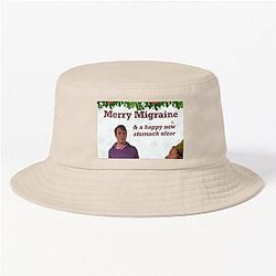 Peep Show Merry Migraine Christmas Bucket Hat