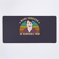Music Vintage Peep Show Mark Corrigan Graphic Gifts Desk Mat