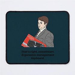 MARK CORRIGAN ERGONOMIC KEYBOARD Mouse Pad