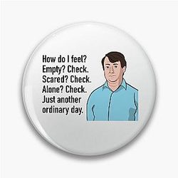 Mark Corrigan Peep Show Art