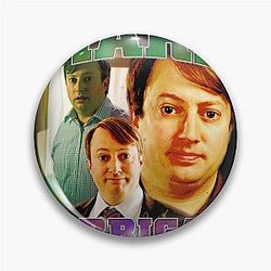 Mark Corrigan 90s Rap Pin