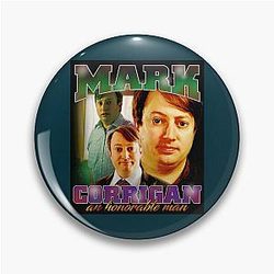 Mark Corrigan 90s Rap Pin