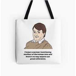 MARK CORRIGAN - I'M JUST NORMAL ALL OVER PRINT TOTE BAG