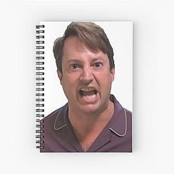 Mark Corrigan Christmas Notebook