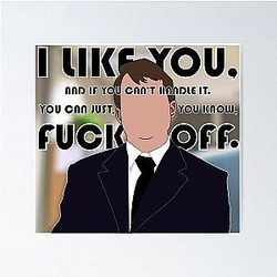Classic Mark Corrigan Poster